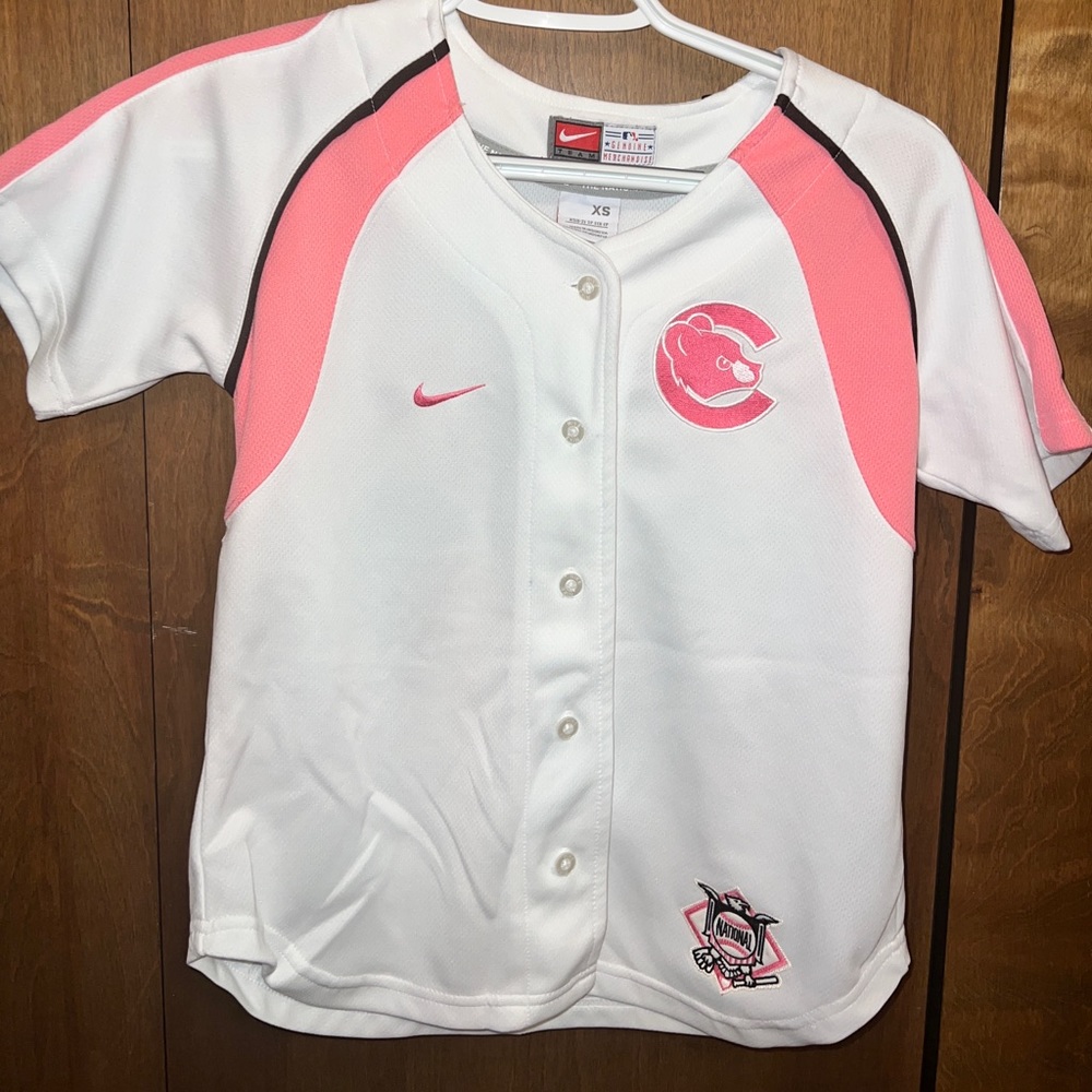 Chicago Cubs Nike Jersey sz XS like new